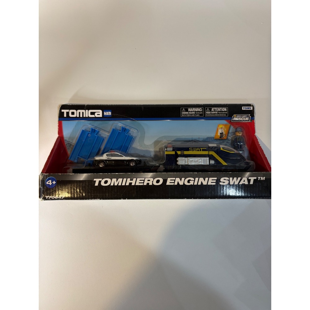 Tomica Hypercity Lot Tomihero Engine SWAT All-Aboard Station Play Maps Pavement - Picture 5 of 6